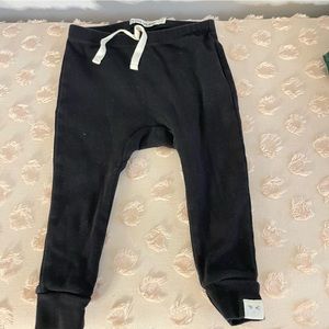 Petits Vilains Knit Jogger Black Size 6-12 months